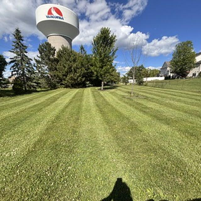 Waconia Water Tower Lawn — landscaping in Waconia, MN