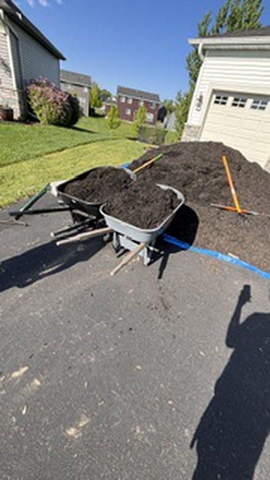 Mulch Delivery And Install — landscaping in Waconia, MN